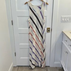Lou & Gray Loft striped maxi, L, EUC